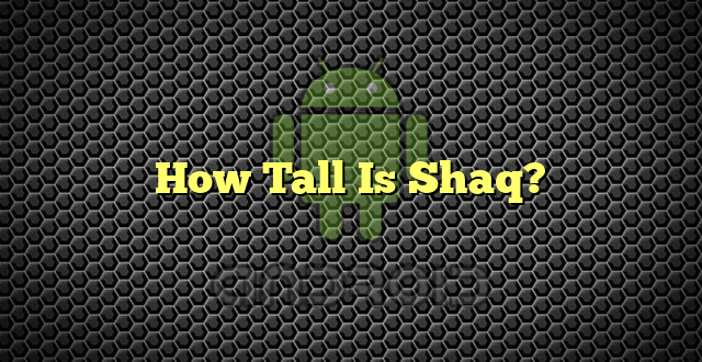 How Tall Is Shaq?