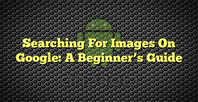 Searching For Images On Google: A Beginner’s Guide